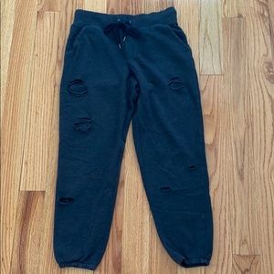 American Eagle distressed sweatpants